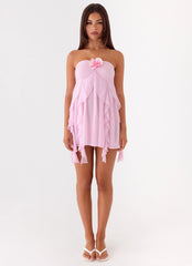 Amadine Mini Dress - Pink