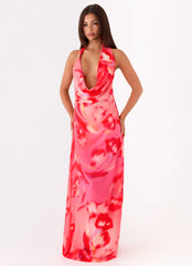 Lalia Maxi Dress - Sun Blushed Bloom