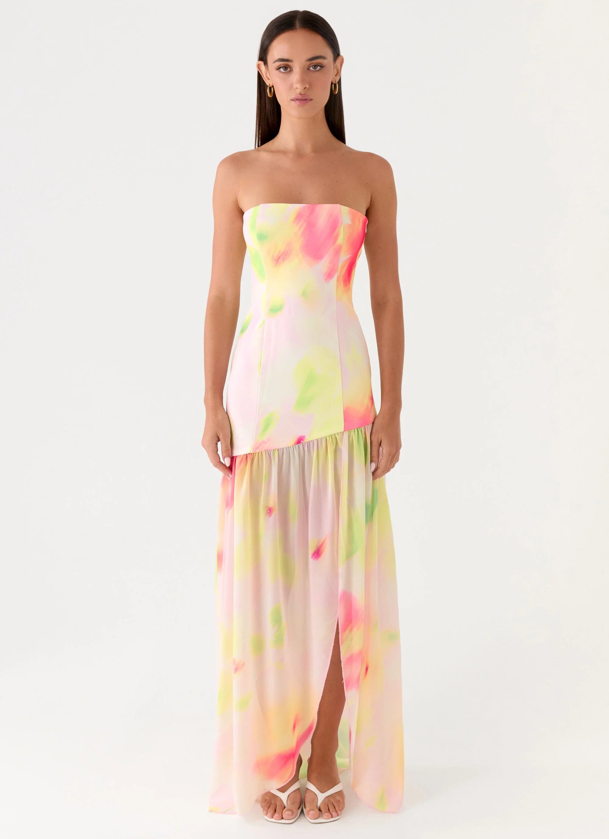 Shape Of Love Maxi Dress - Floral Romance