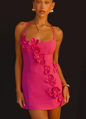 Avenya Mini Dress - Fuchsia