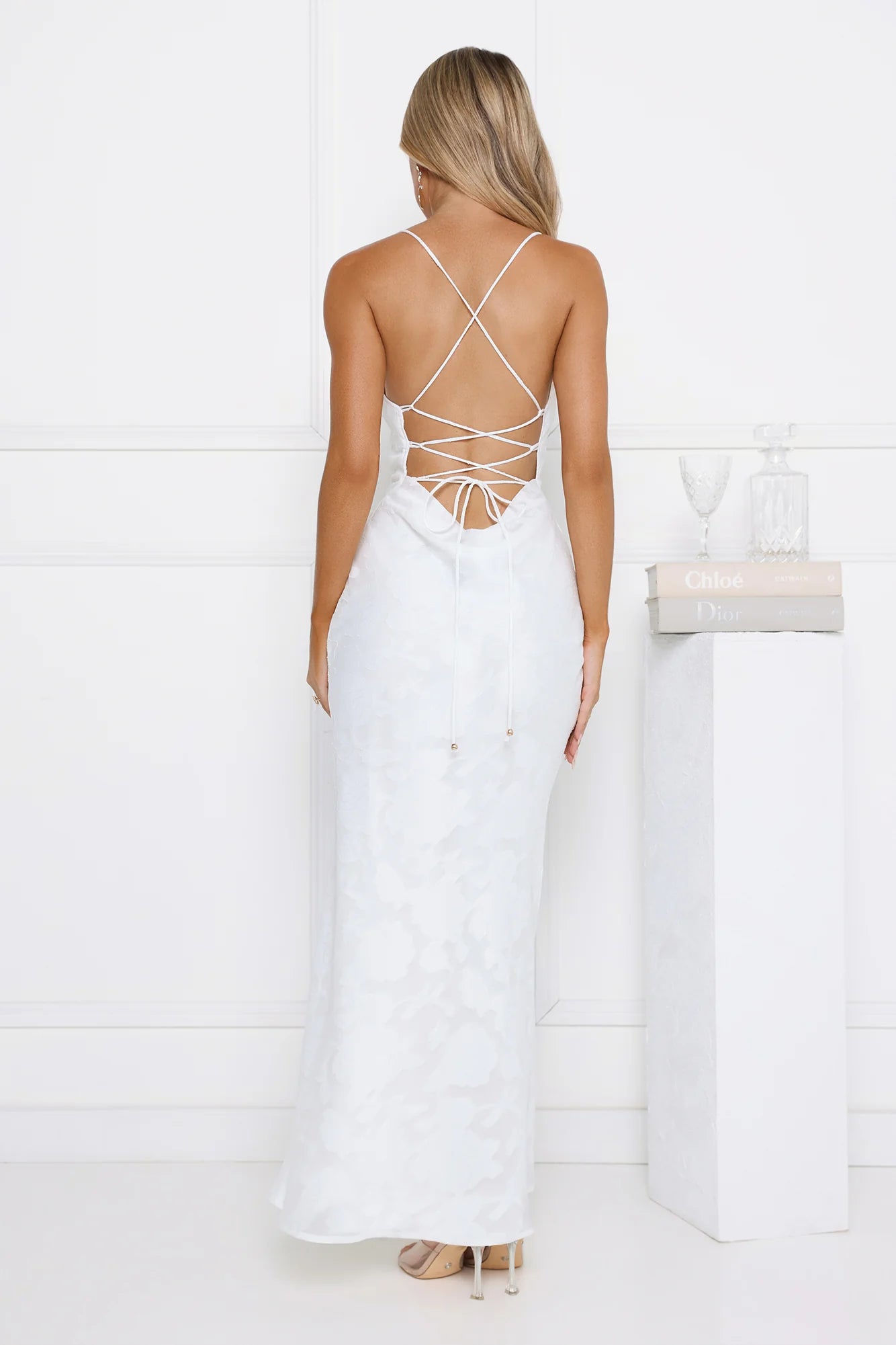 Bridge To Wonderland Maxi Dress White