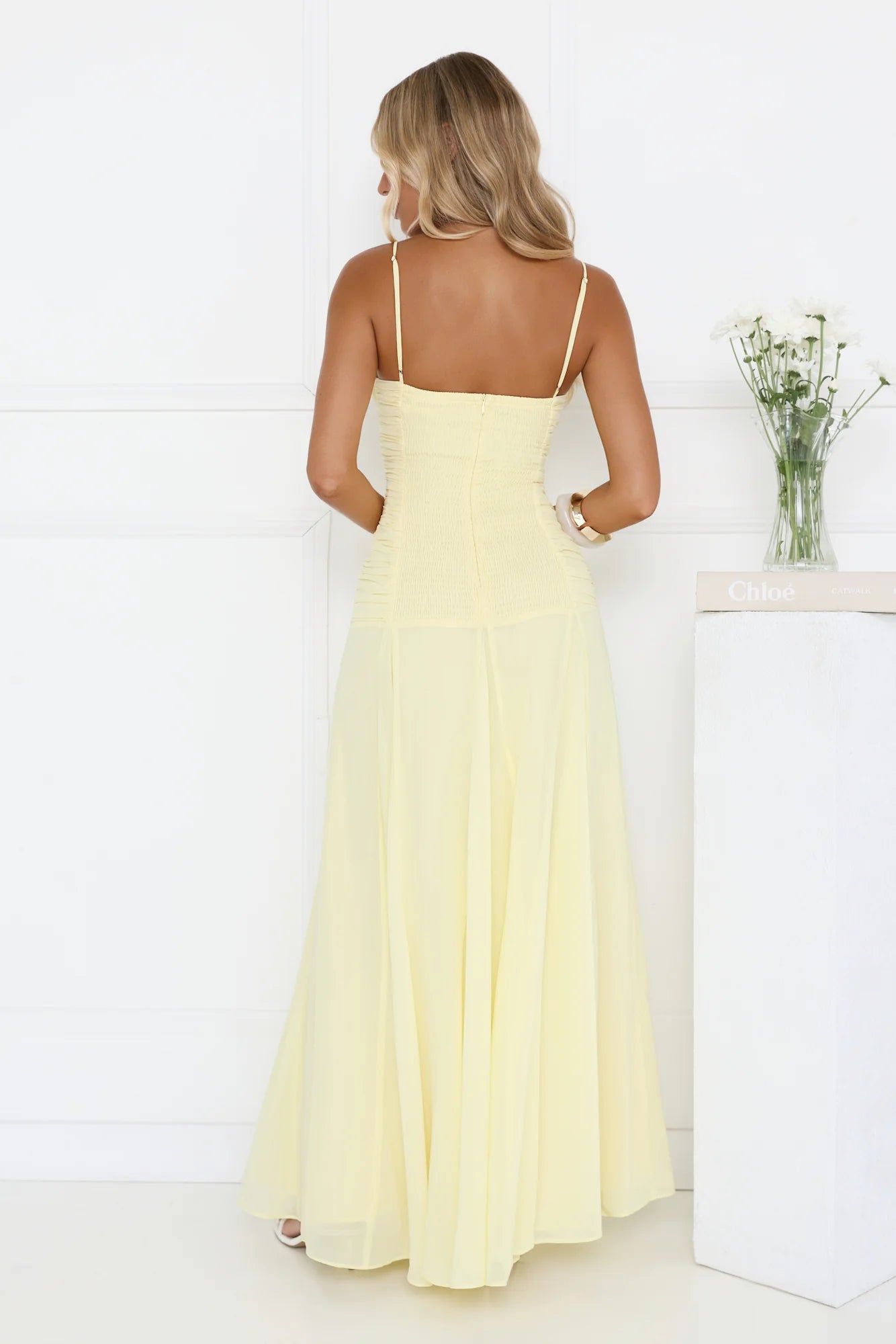 Lemonade Sunshine Maxi Dress Yellow