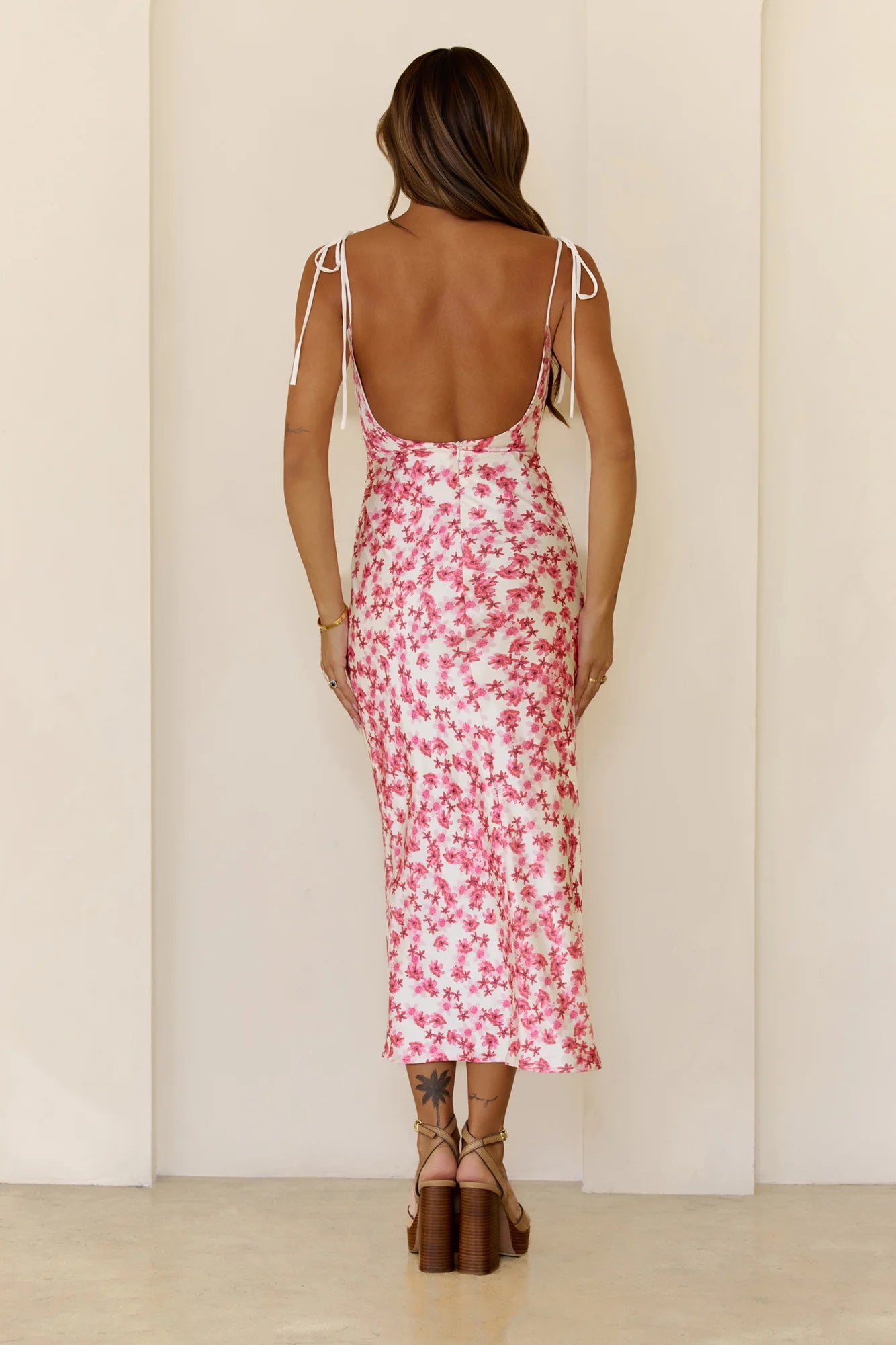 Blossoming Days Maxi Dress Pink