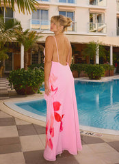 Ayesha Maxi Dress - Pink Petal