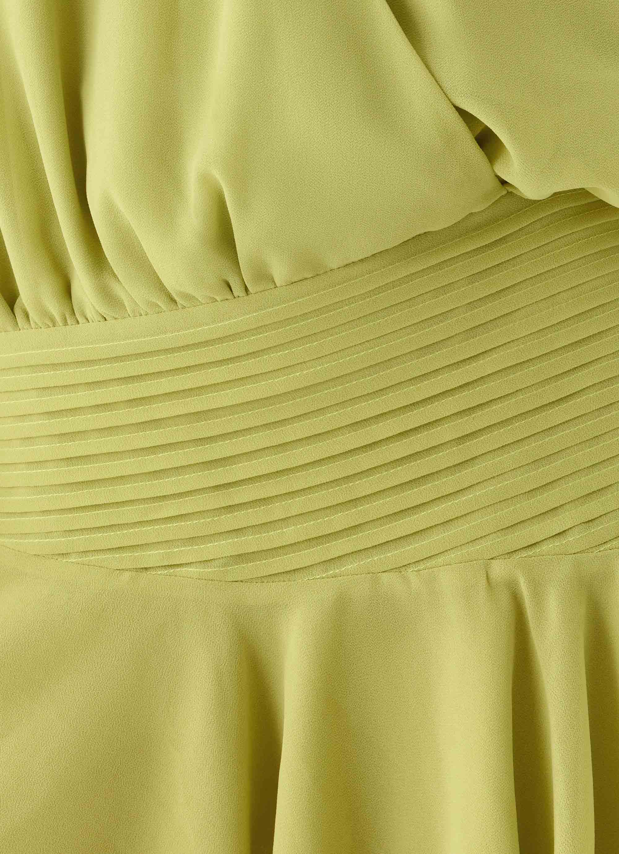 Solo In Soho Mini Dress - Lime