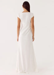 Never Really Over Maxi Dress - White
