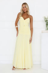 Lemonade Sunshine Maxi Dress Yellow
