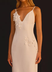 Lyris Maxi Dress - White