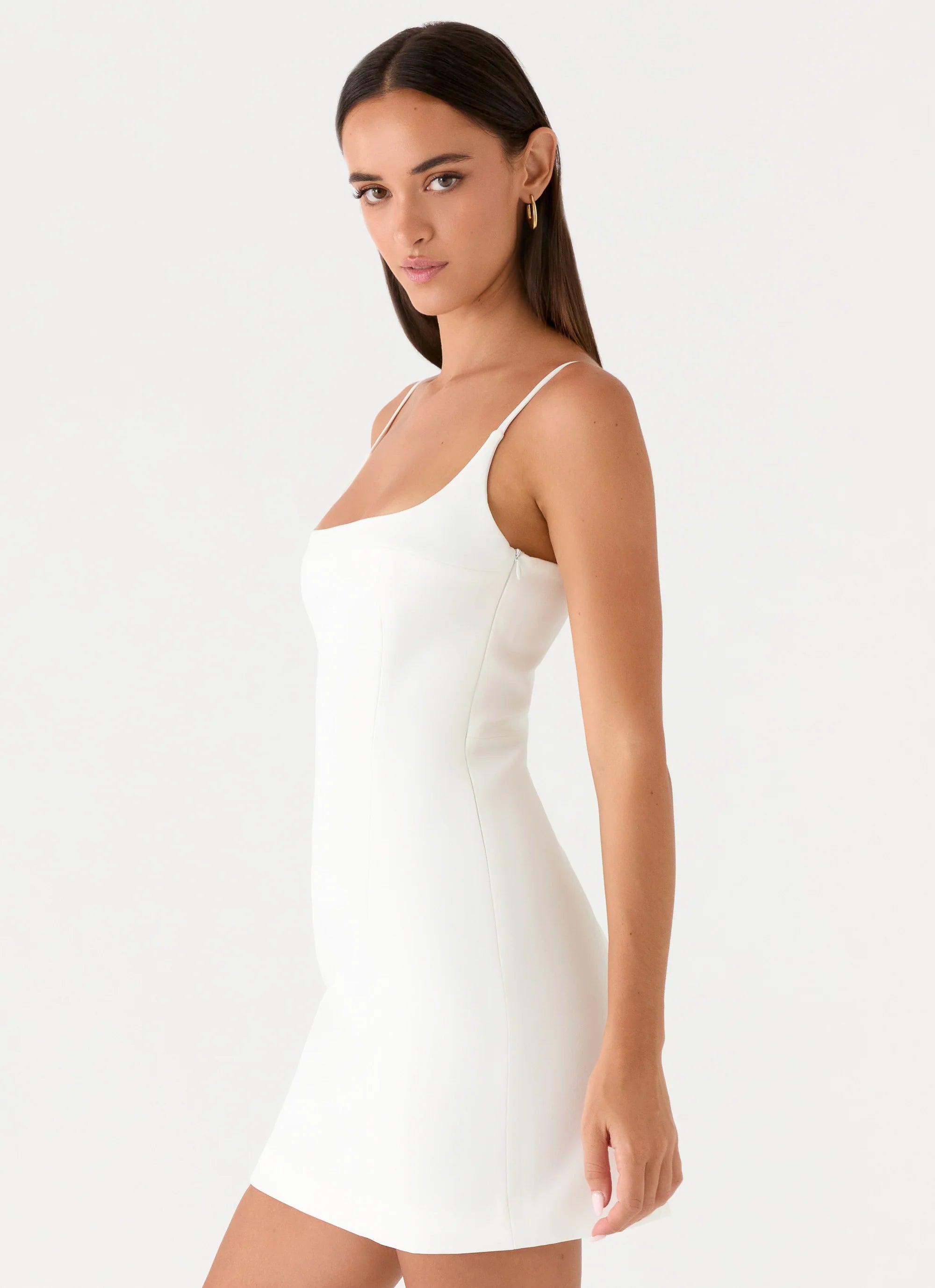 Caelia Mini Dress - White