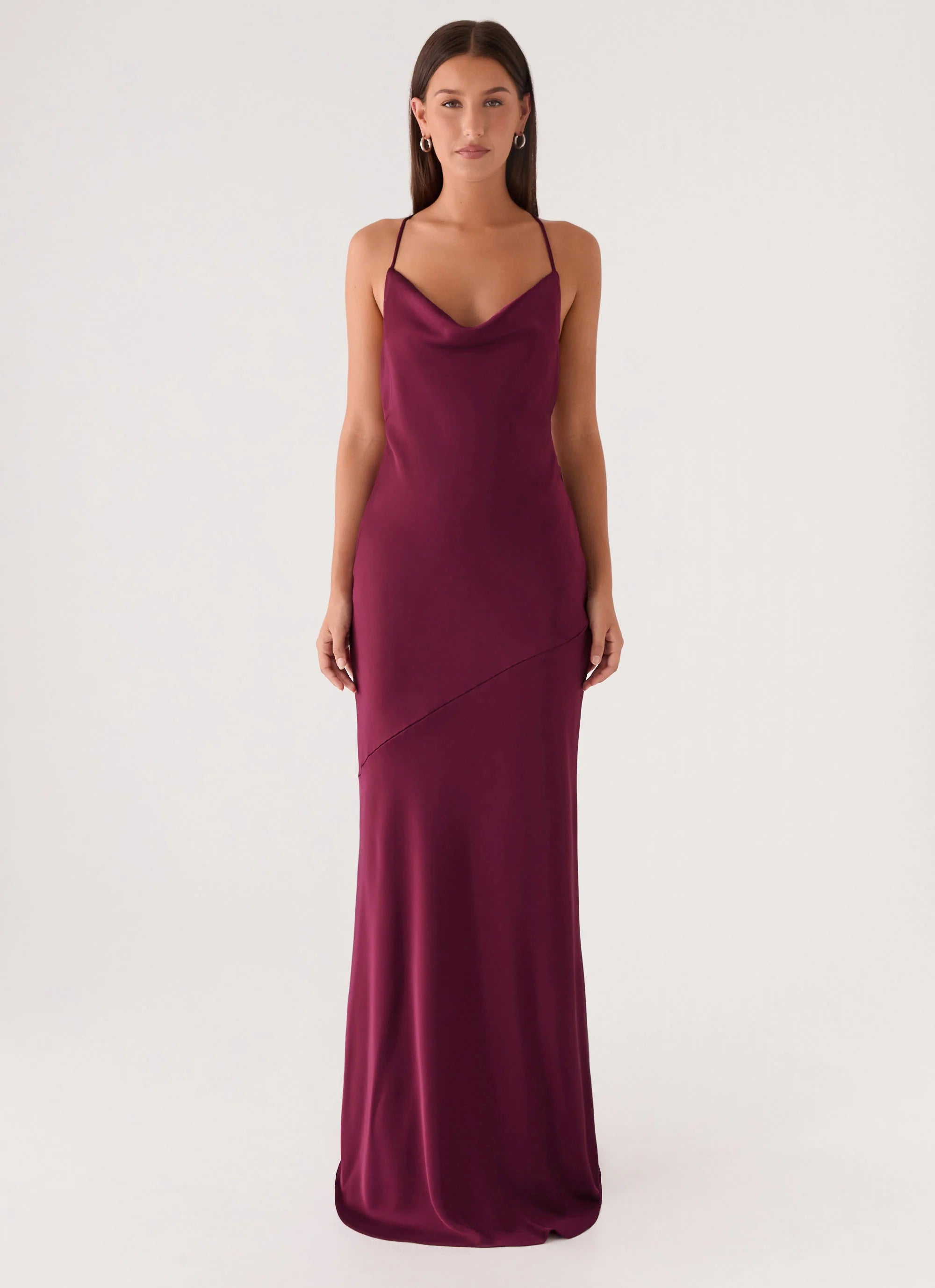 Tiano Maxi Dress - Plum